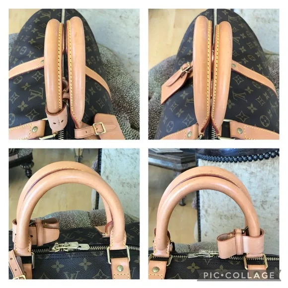 Exquisite Louis Vuitton Keepall Bandoliere 55 Travel Bag Suitcase Carry On - Picture 10 of 17
